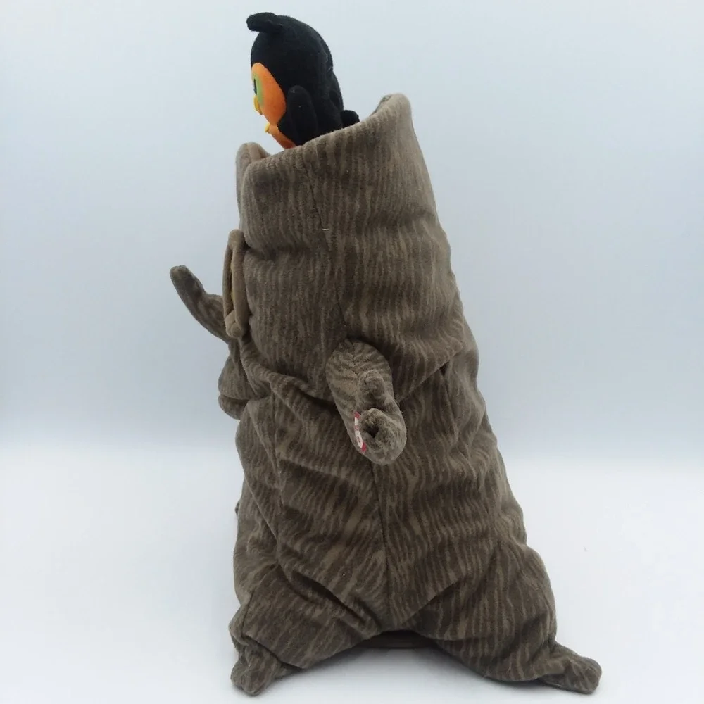 Hallmark Spooky Tree‎ Owls Plush Animated Singing Halloween Addams Family *VIDEO